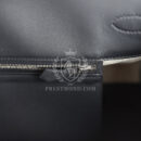 Hermes Shoulder Birkin Light 39 Multicolor Toile and Black Swift PHW