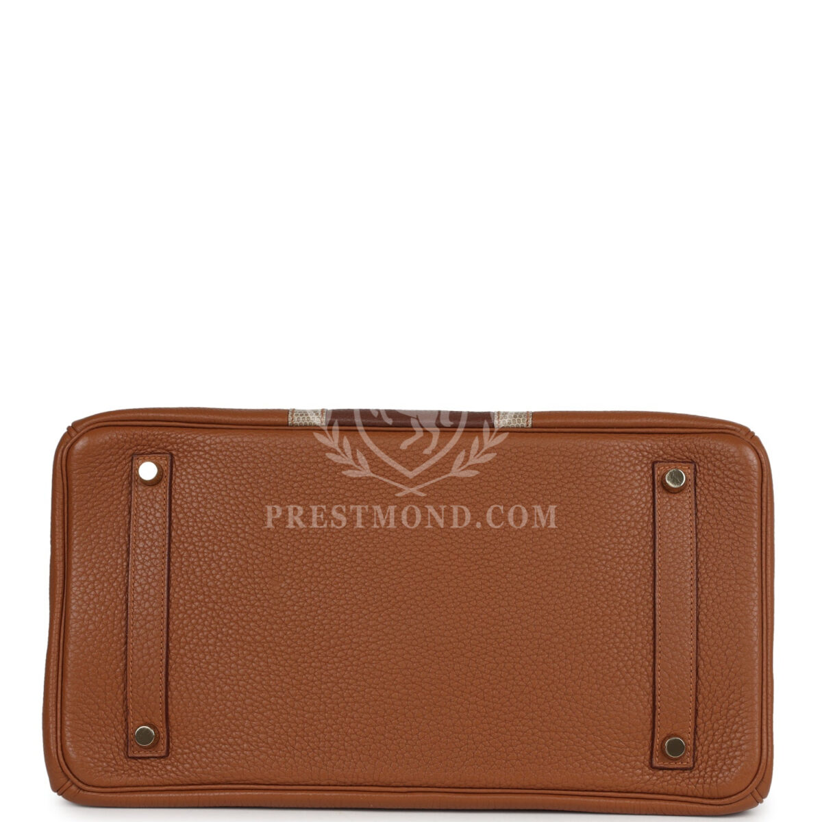 Hermes Birkin Club 35 GHW and Marron d'Inde Clemence and Ficelle Lizard PBHW — изображение 6