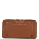 Hermes Birkin Club 35 GHW and Marron d'Inde Clemence and Ficelle Lizard PBHW