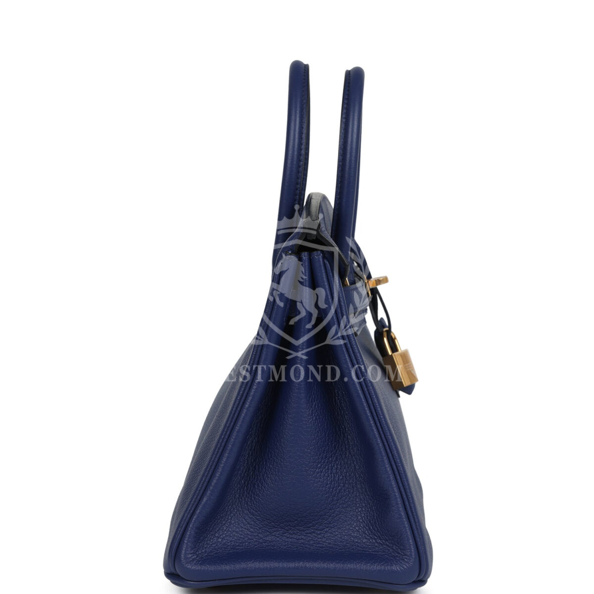 Hermes Birkin 25 Bleu Saphir Verso Novillo GHW — изображение 3