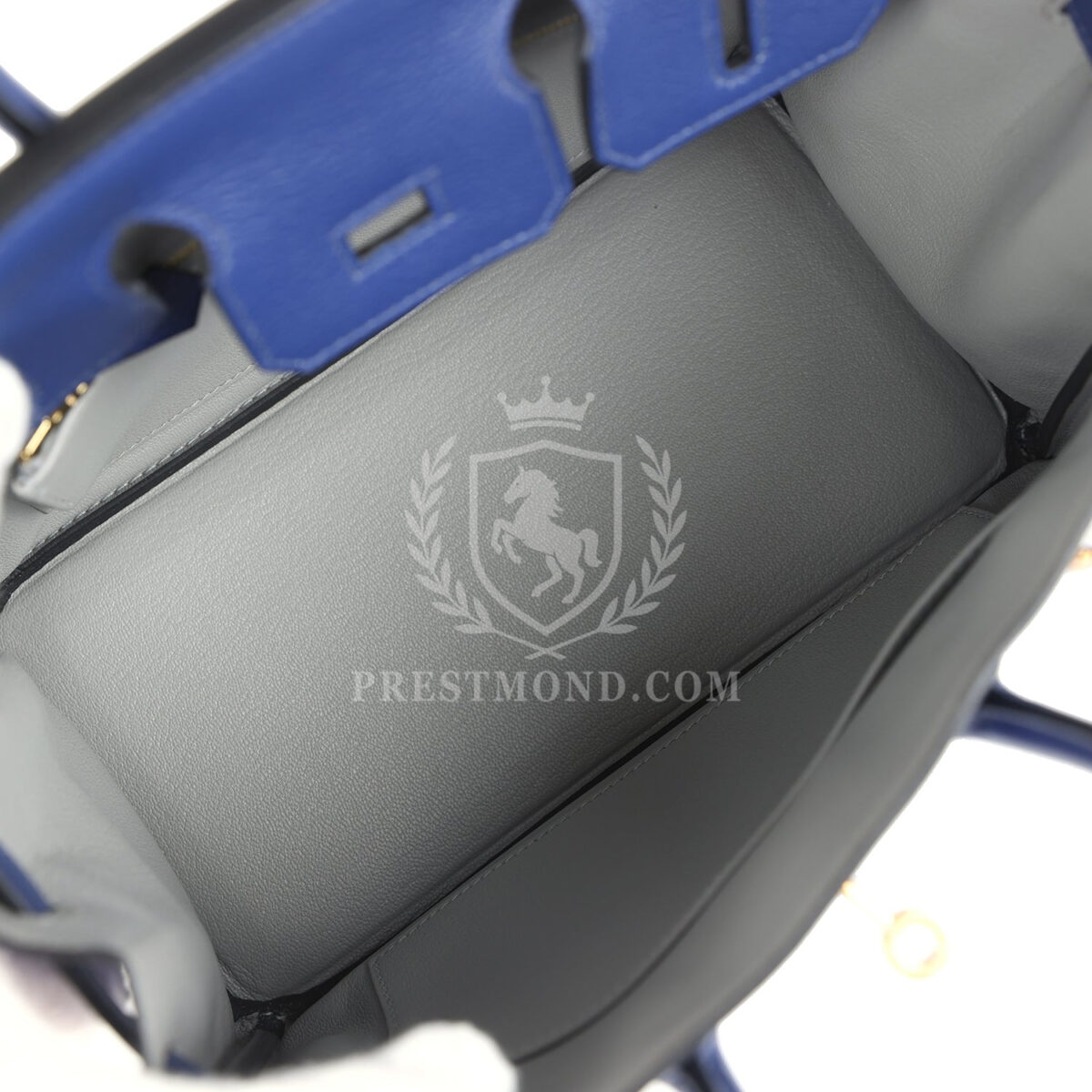 Hermes Birkin 25 Bleu Saphir Verso Novillo GHW — изображение 8