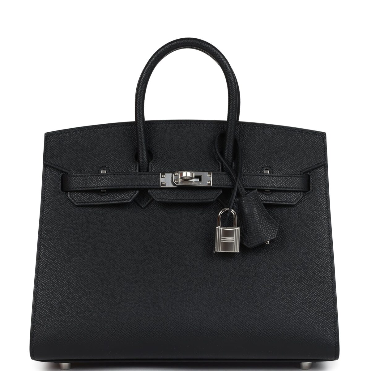 Hermes Birkin Sellier 25 Black Epsom PHW