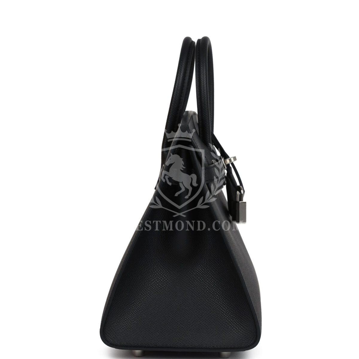 Hermes Birkin Sellier 25 Black Epsom PHW — изображение 4