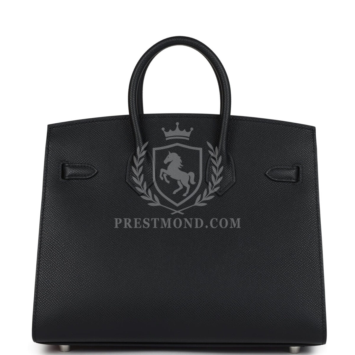 Hermes Birkin Sellier 25 Black Epsom PHW — изображение 5