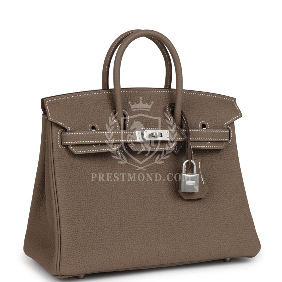 Hermes Birkin 25 Etoupe Togo Brushed PHW — изображение 2