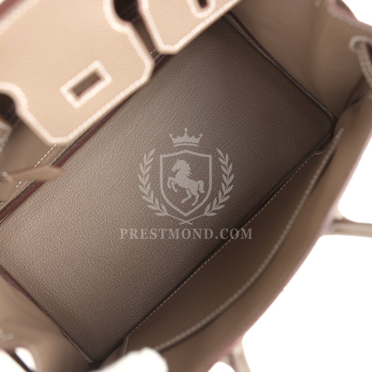 Hermes Birkin 25 Etoupe Togo Brushed PHW — изображение 8