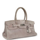 Vintage Hermes Shoulder Birkin 42 JPG Lilac Doblis PHW