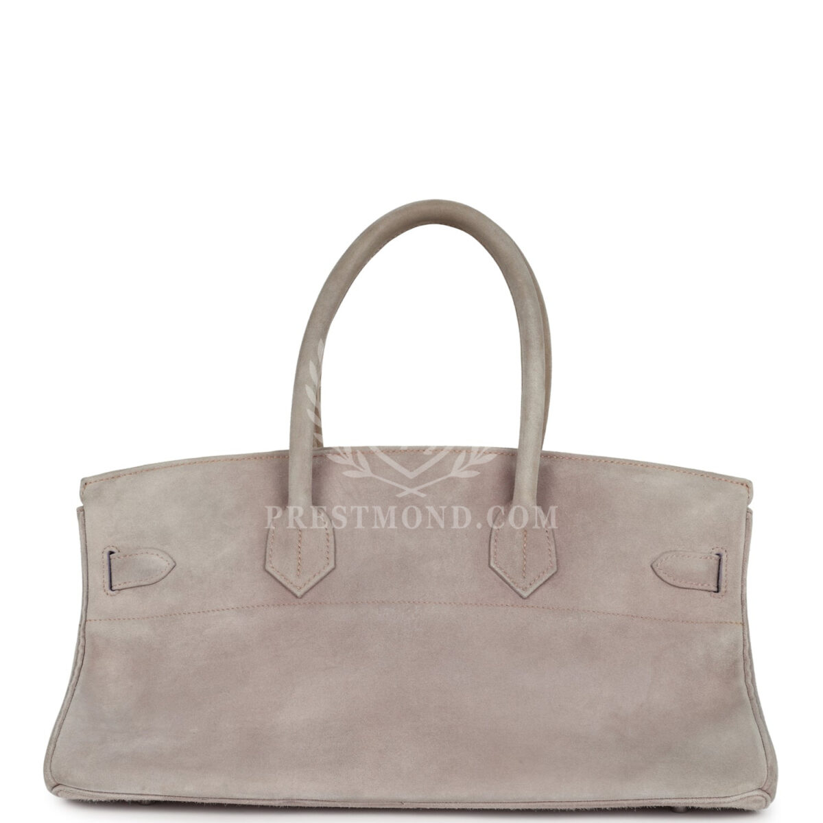 Vintage Hermes Shoulder Birkin 42 JPG Lilac Doblis PHW — изображение 4
