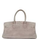 Vintage Hermes Shoulder Birkin 42 JPG Lilac Doblis PHW