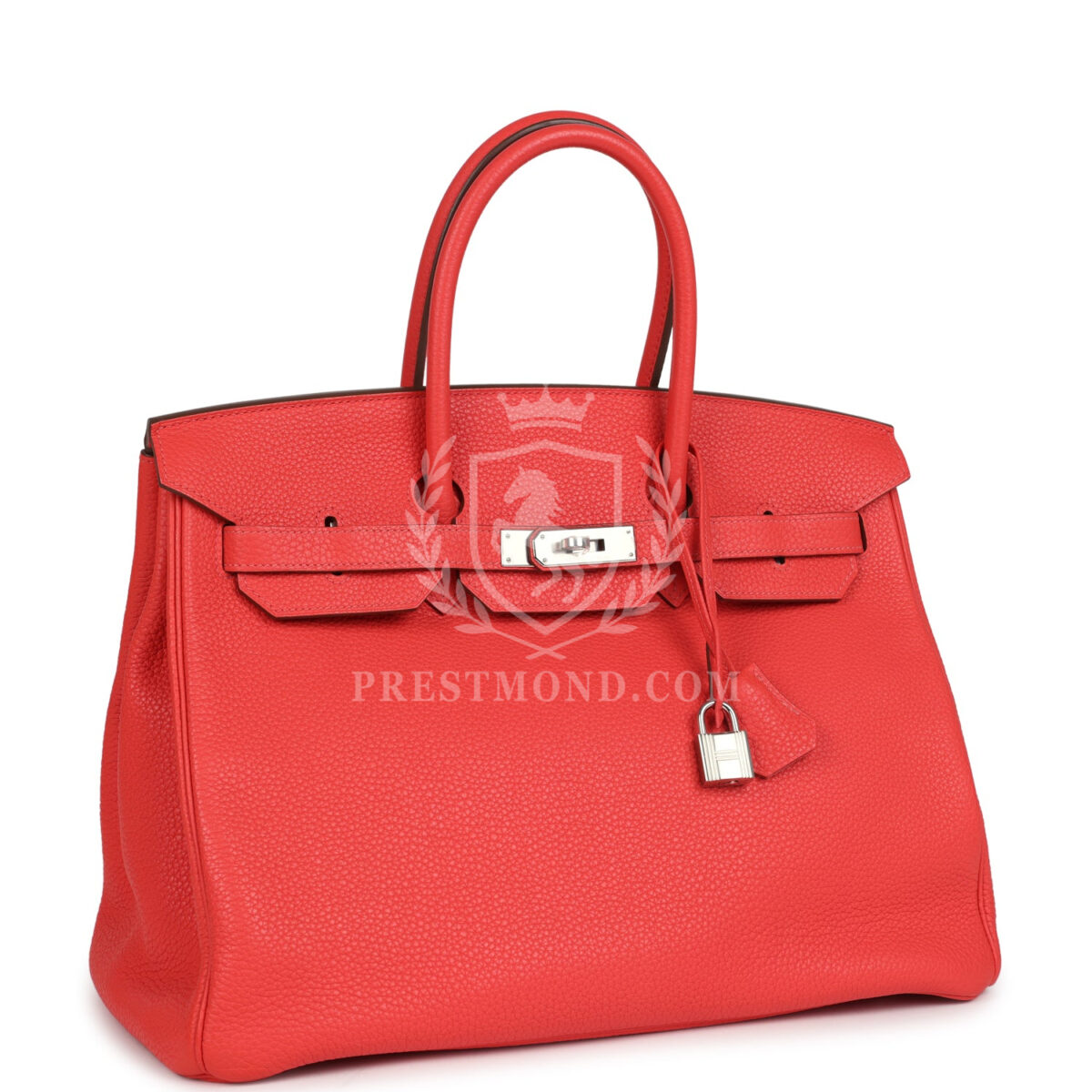 Hermes Birkin 35 Rose Jaipur Clemence PHW — изображение 2