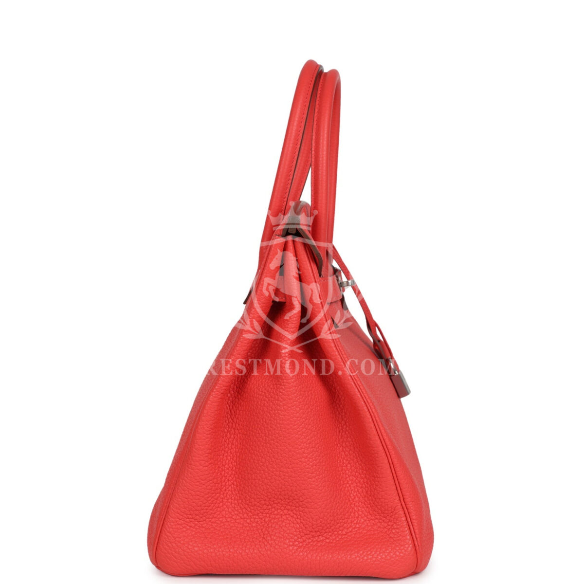 Hermes Birkin 35 Rose Jaipur Clemence PHW — изображение 3
