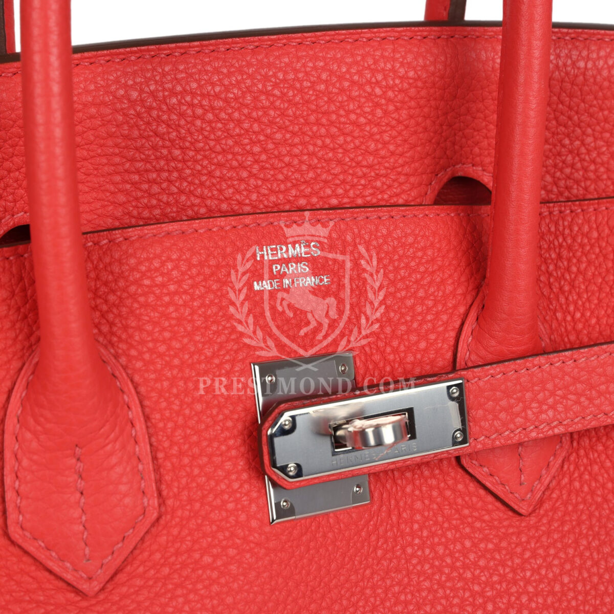 Hermes Birkin 35 Rose Jaipur Clemence PHW — изображение 7