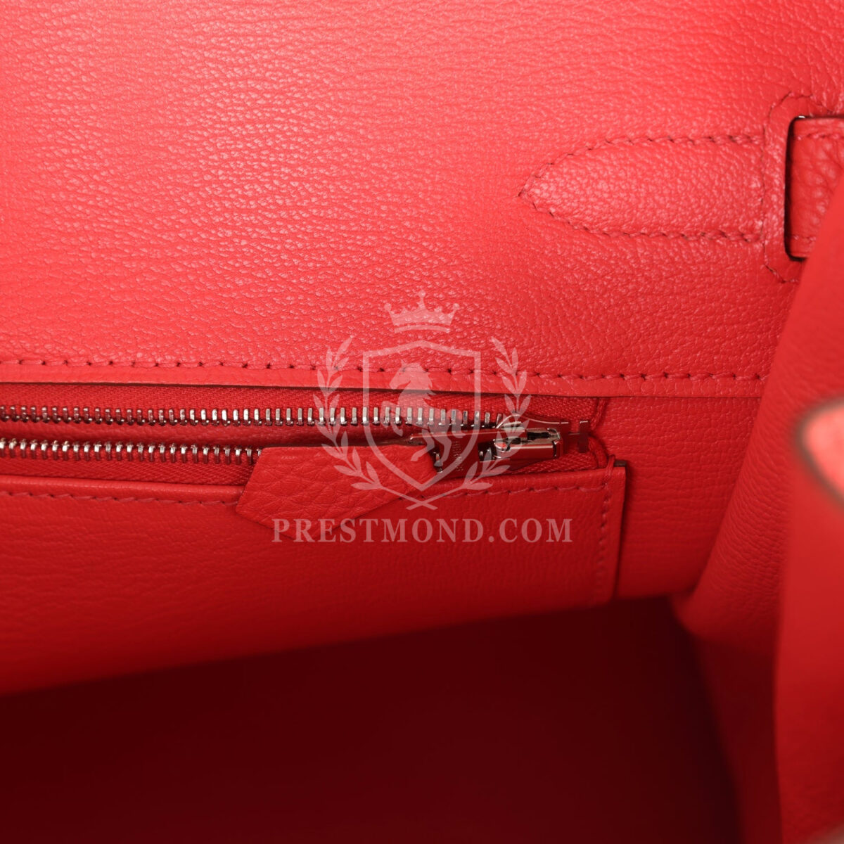 Hermes Birkin 35 Rose Jaipur Clemence PHW — изображение 9