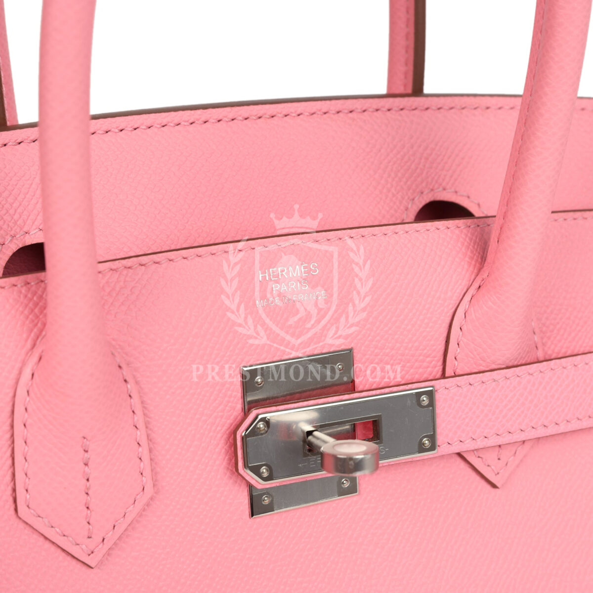 Hermes Birkin 30 Rose Confetti Epsom PHW — изображение 7