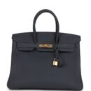 Hermes Birkin 35 Ardoise Togo GHW