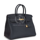 Hermes Birkin 35 Ardoise Togo GHW