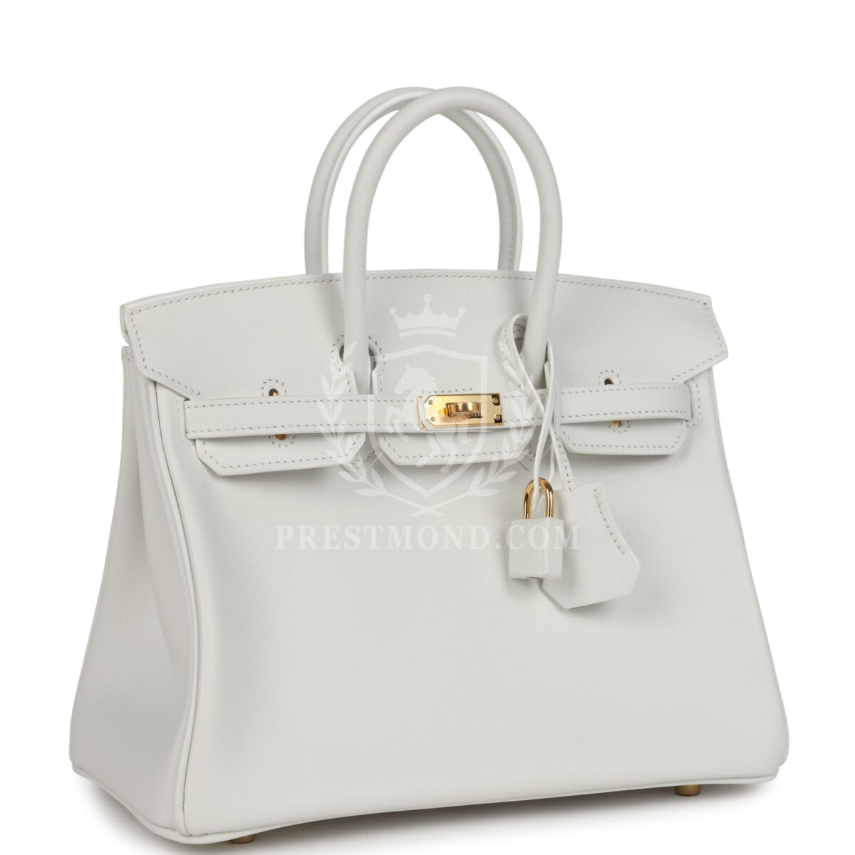 Hermes Birkin 25 New White Swift GHW — изображение 2