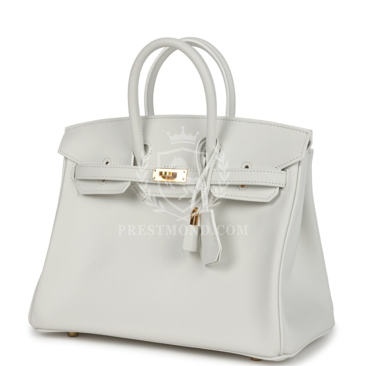 Hermes Birkin 25 New White Swift GHW — изображение 5