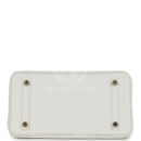 Hermes Birkin 25 New White Swift GHW