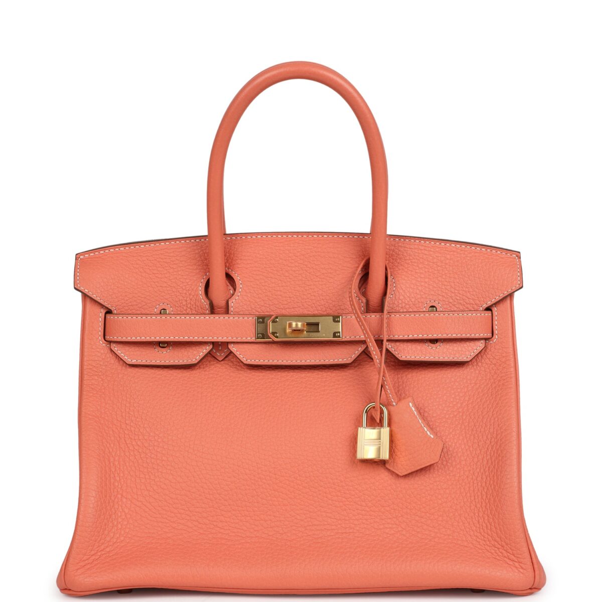 Hermes Birkin 30 Crevette Clemence GHW