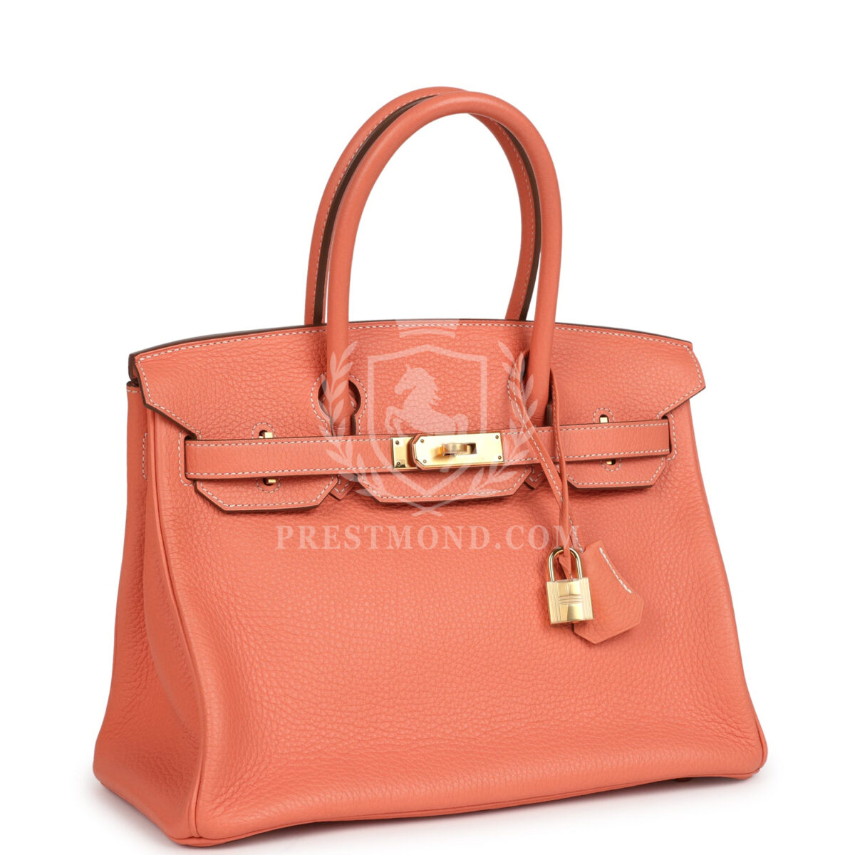 Hermes Birkin 30 Crevette Clemence GHW — изображение 2