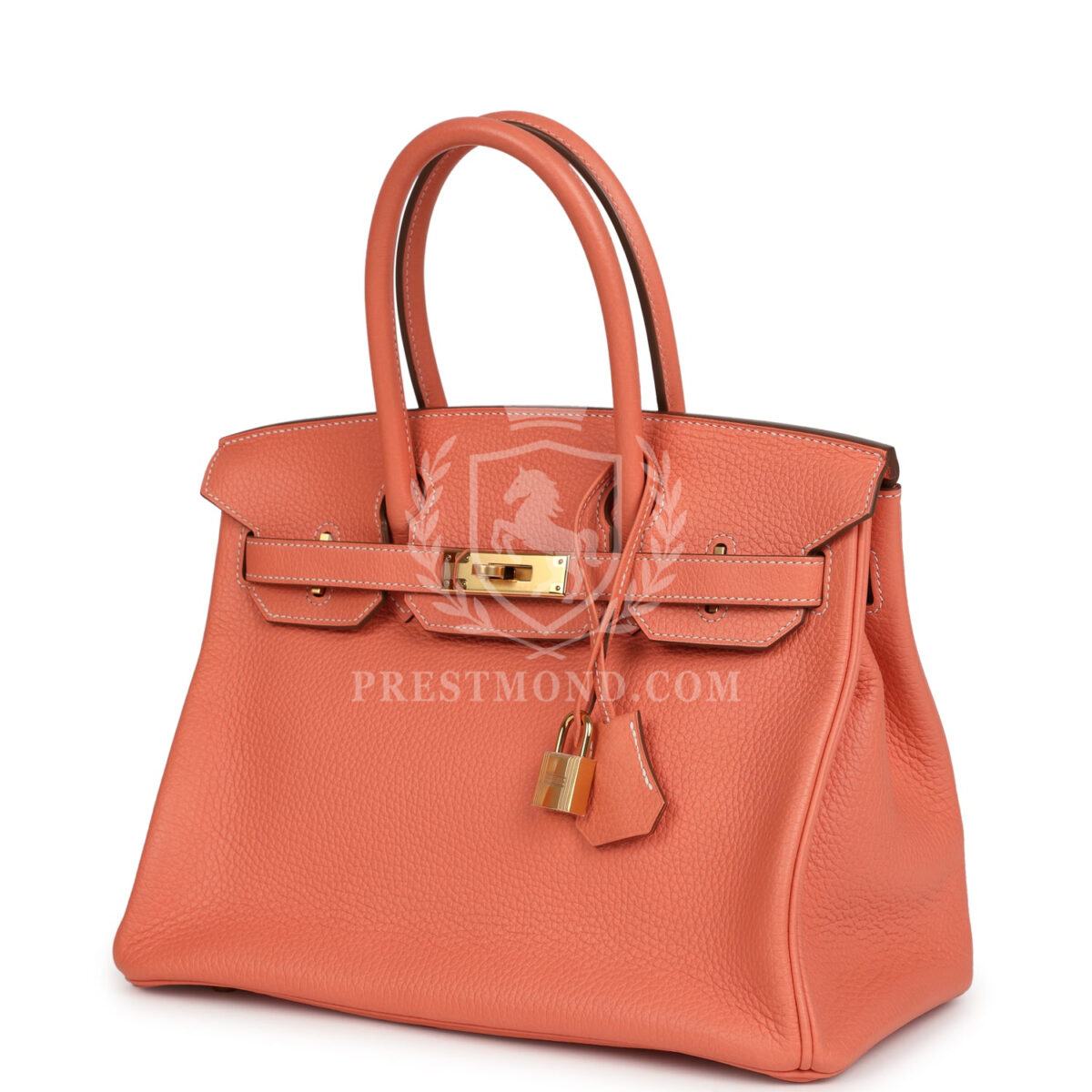 Hermes Birkin 30 Crevette Clemence GHW — изображение 5