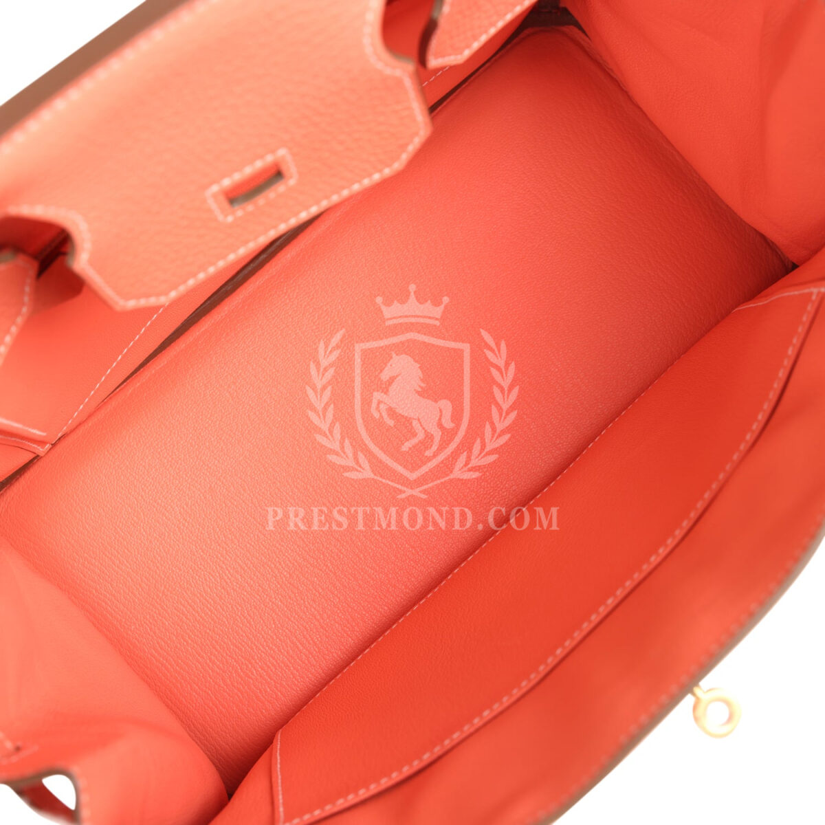 Hermes Birkin 30 Crevette Clemence GHW — изображение 8