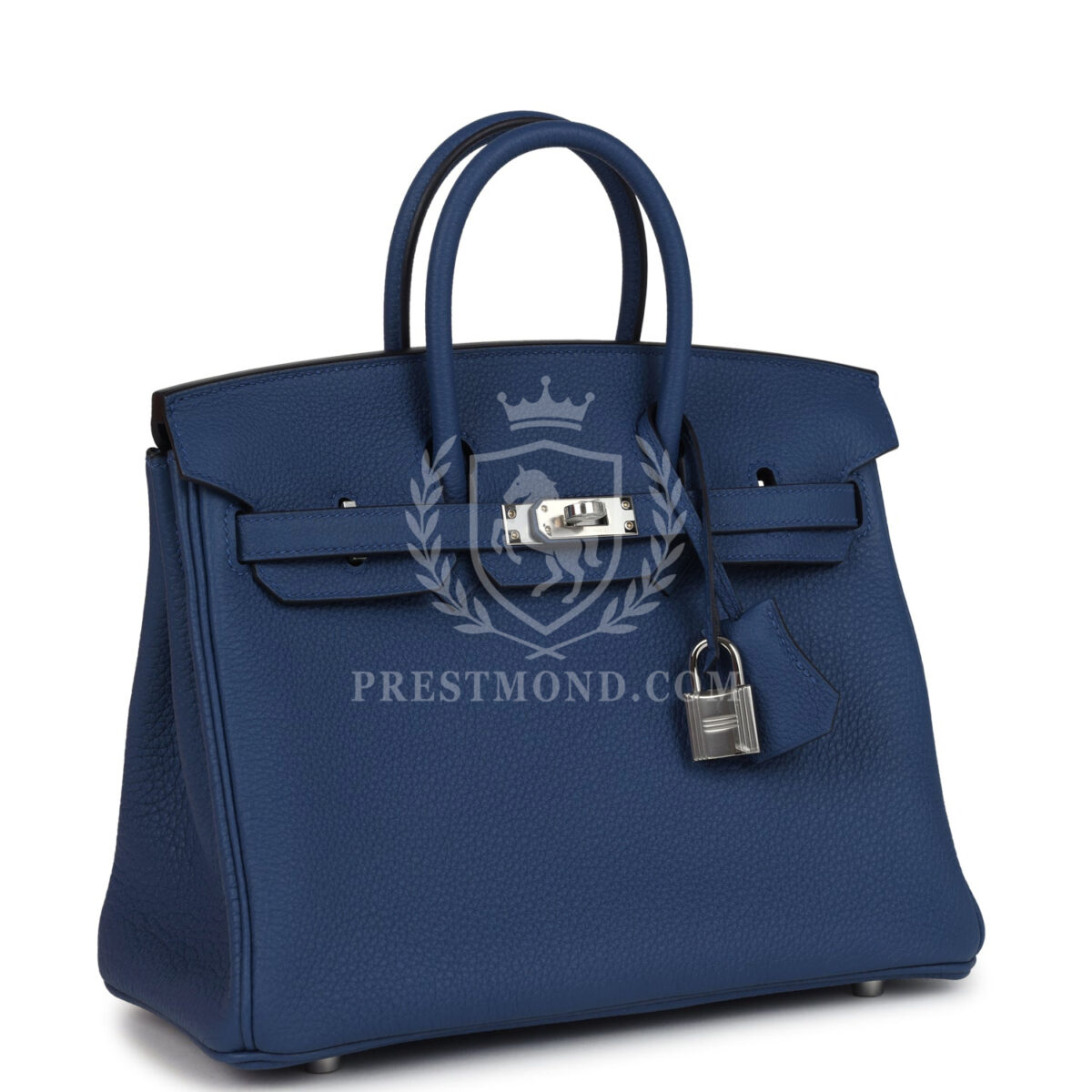 Hermes Birkin 25 Bleu Tie Togo PHW — изображение 2