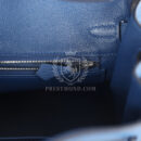 Hermes Birkin 25 Bleu Tie Togo PHW