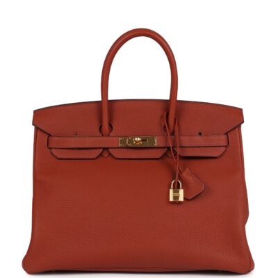 Hermes Birkin 35 Cuivre Togo GHW