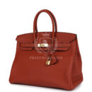 Hermes Birkin 35 Cuivre Togo GHW