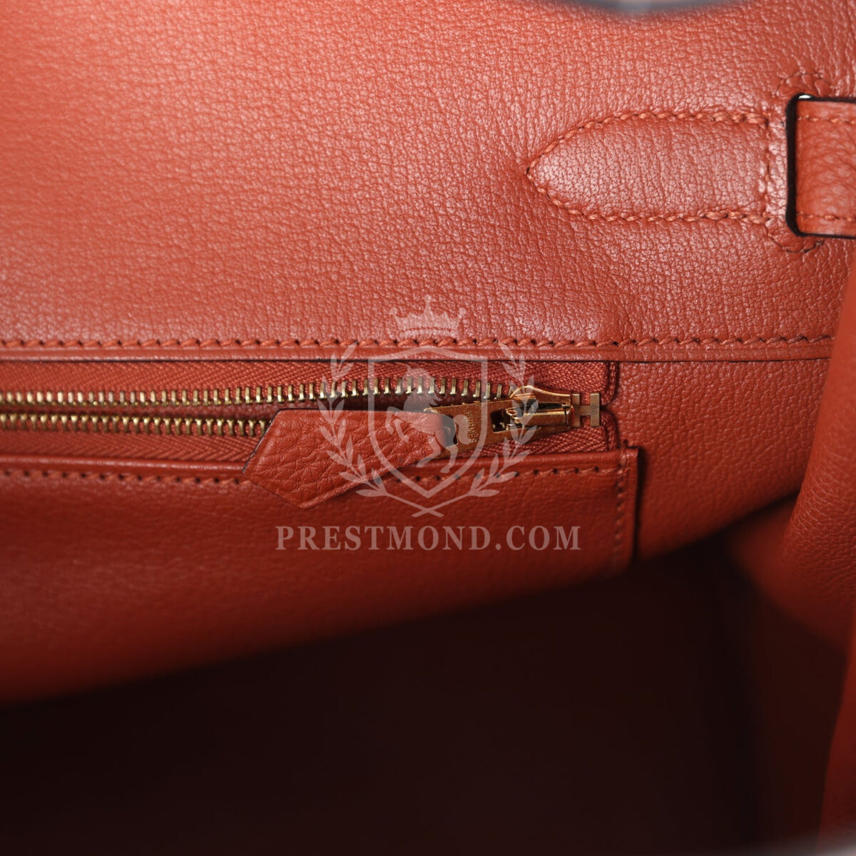 Hermes Birkin 35 Cuivre Togo GHW — изображение 9