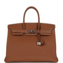Hermes Birkin 35 Gold Togo PHW