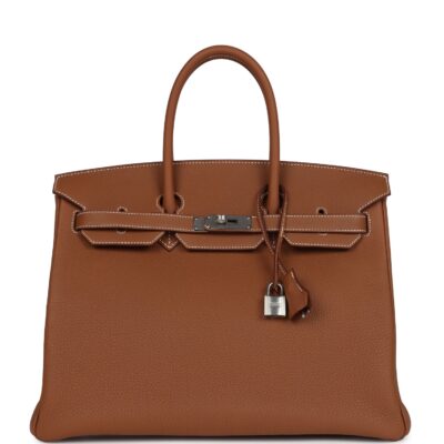 Hermes Birkin 35 Gold Togo PHW