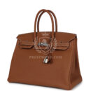 Hermes Birkin 35 Gold Togo PHW
