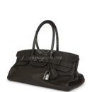 Vintage Hermes Shoulder Birkin 42 JPG Vert Olive Clemence PHW
