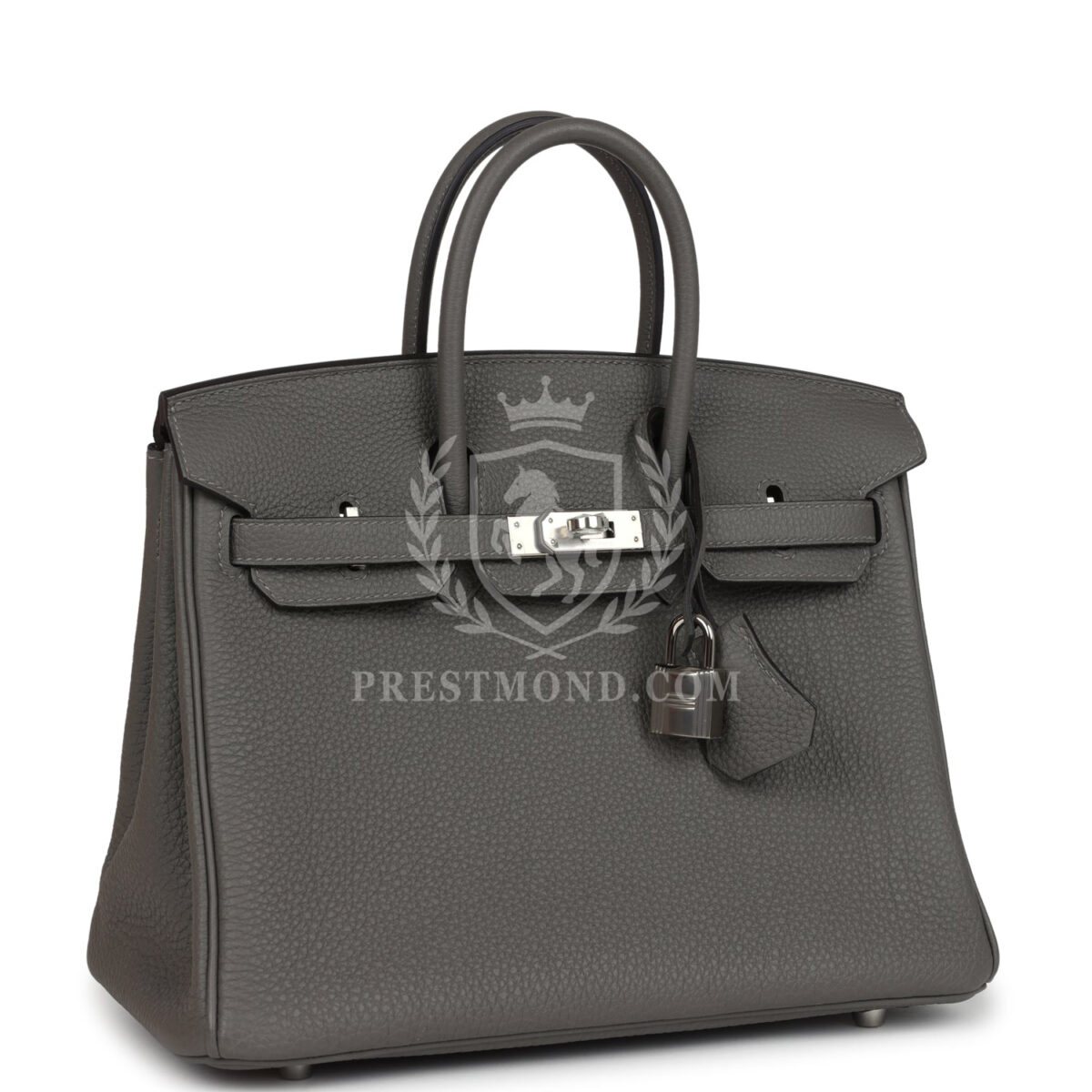 Hermes Birkin 25 Gris Meyer Togo PHW — изображение 2