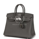 Hermes Birkin 25 Gris Meyer Togo PHW