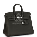 Hermes Birkin 25 Vert de Gris Togo PHW