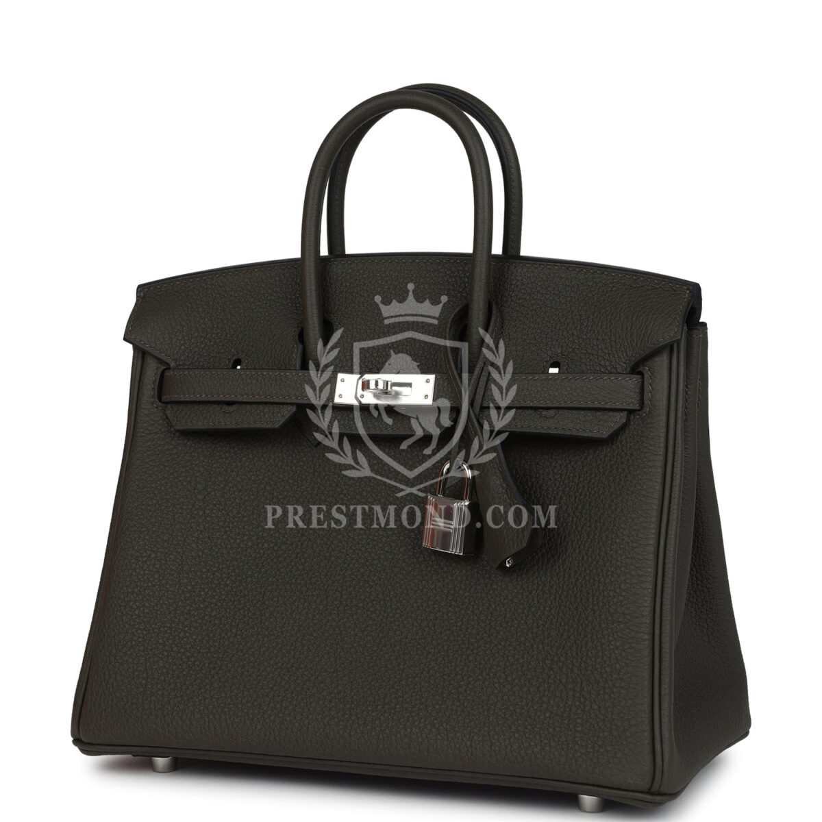 Hermes Birkin 25 Vert de Gris Togo PHW — изображение 5