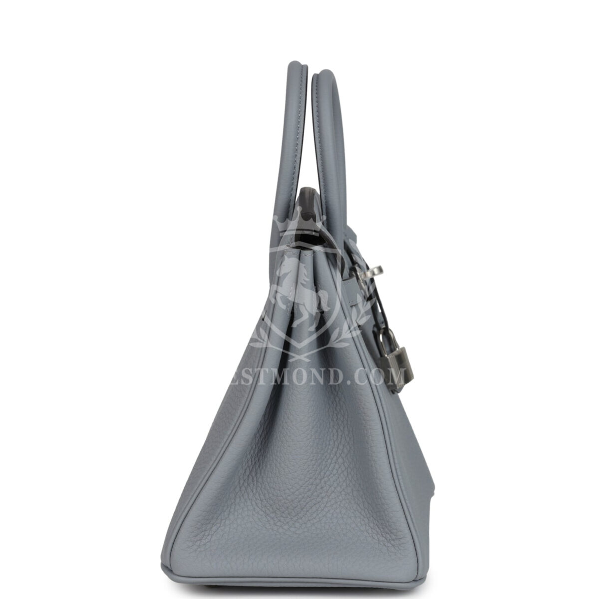 Hermes Birkin 25 Gris Pantin Togo PHW — изображение 3