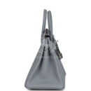 Hermes Birkin 25 Gris Pantin Togo PHW