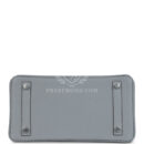 Hermes Birkin 25 Gris Pantin Togo PHW