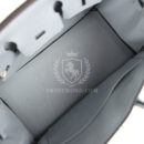 Hermes Birkin 25 Gris Pantin Togo PHW