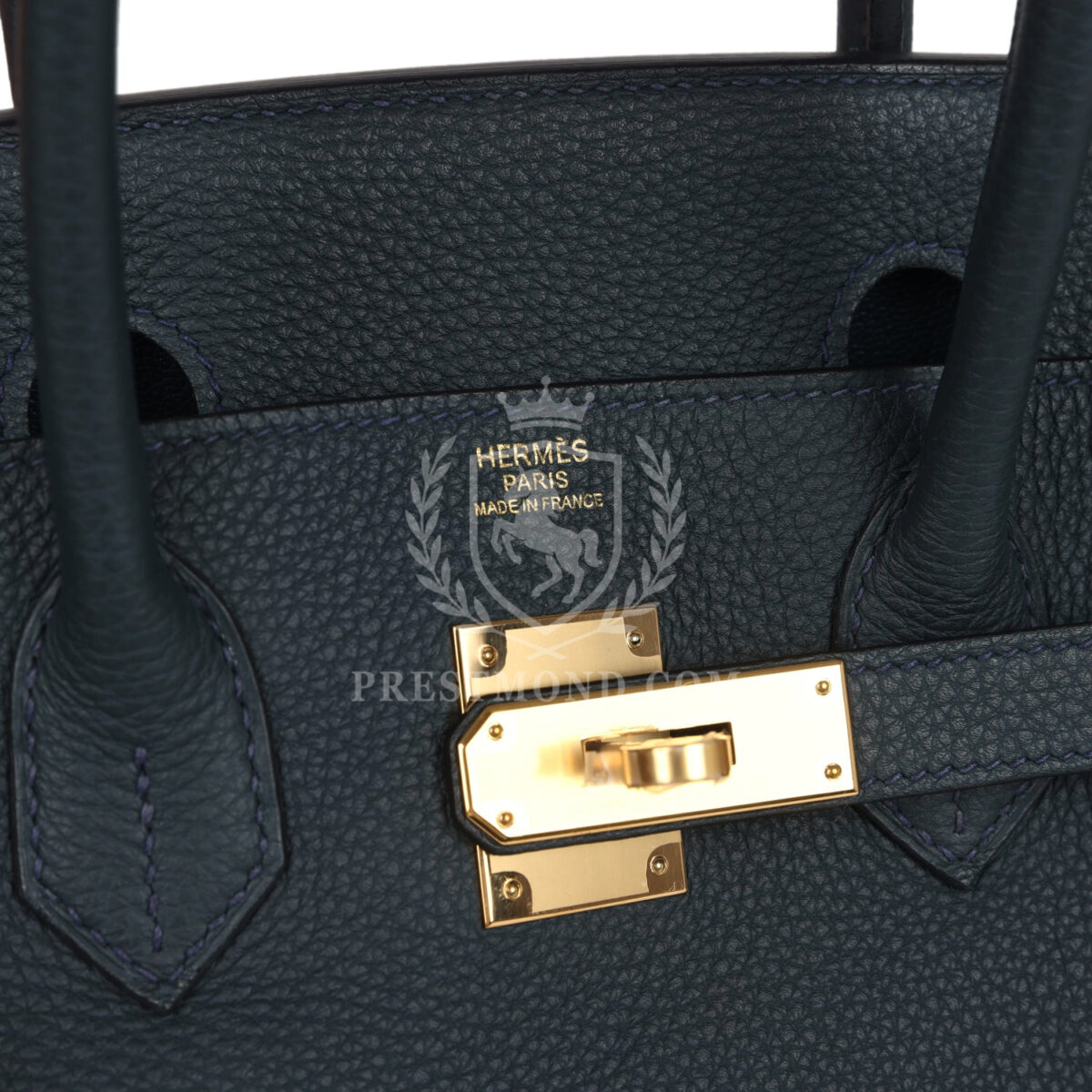 Hermes Birkin 30 Vert Rousseau Togo GHW — изображение 7
