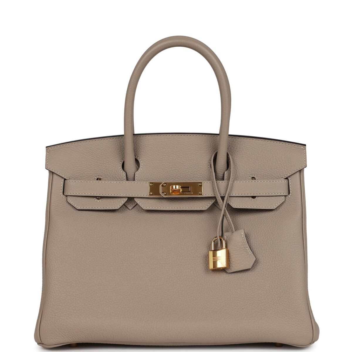 Hermes Birkin 30 Gris Tourterelle Togo GHW
