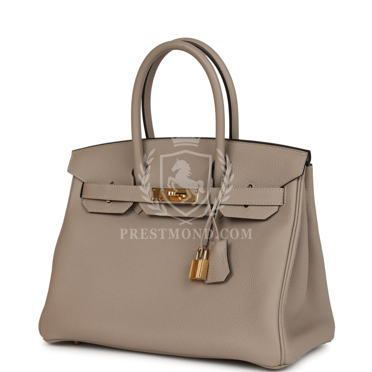 Hermes Birkin 30 Gris Tourterelle Togo GHW — изображение 5