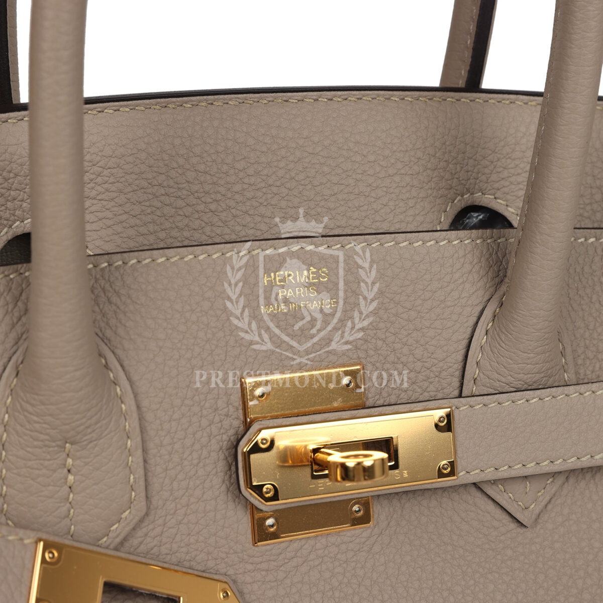 Hermes Birkin 30 Gris Tourterelle Togo GHW — изображение 7