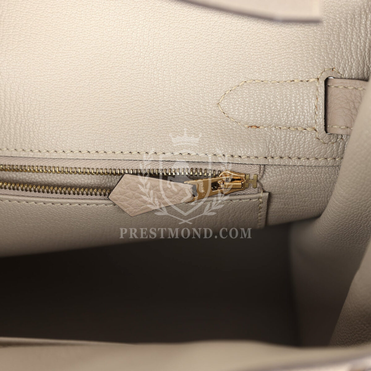 Hermes Birkin 30 Gris Tourterelle Togo GHW — изображение 9