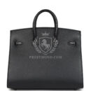 Hermes "Midnight" Faubourg Birkin Sellier 20 BHW Matte Alligator BHW